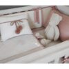 Kit Berço Off White e Rose Básico