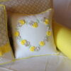 Kit Cama da Babá Floral Amarelo
