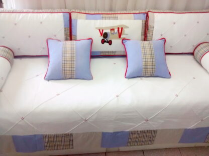Kit Cama Babá Urso Aviador