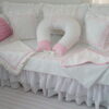 Kit Cama Babá Casinha de Abelha Branco