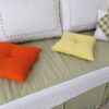 Kit Cama Baba Verde Malva e Xadrez
