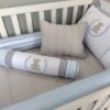 Kit berço Urso Azul Básico